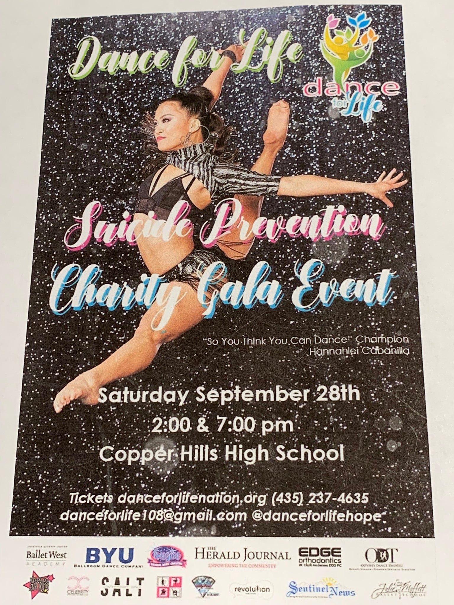 Dance for Life Performance & Master Class Tickets