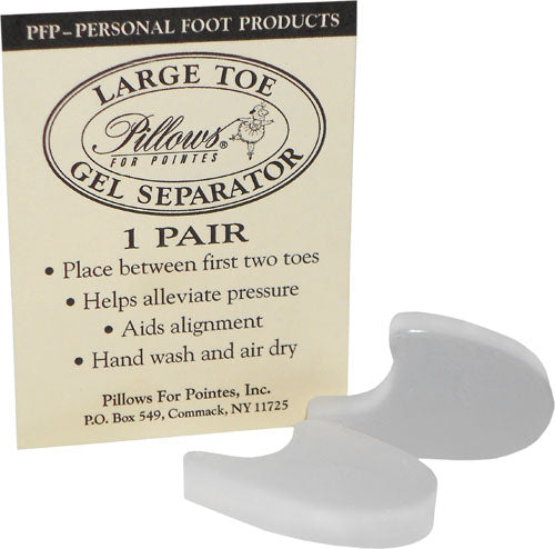 Pillows For Pointes Large Toe Gel Separator