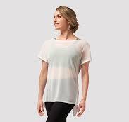 Bloch Women's Round Neckline Mesh T-Shirt