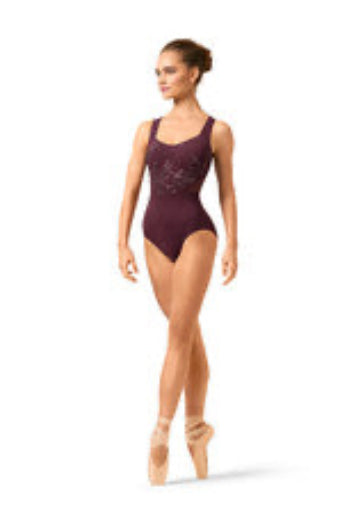 Bloch Camo X-back  Cami Leotard