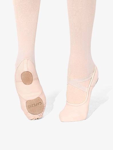 Capezio Women's Black Canvas Hanami Ballet Shoes