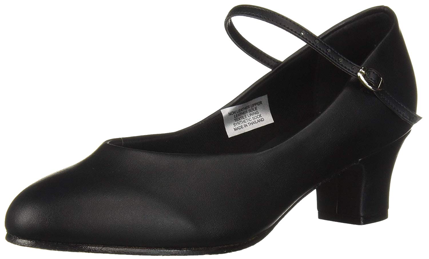 Leo Women's Black Chorus Line Character Shoes