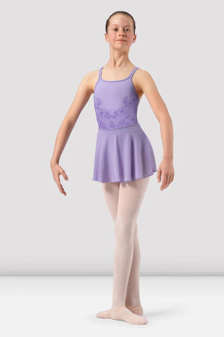 Bloch Girl's Penelope Scoop Neck Skirted Leotard