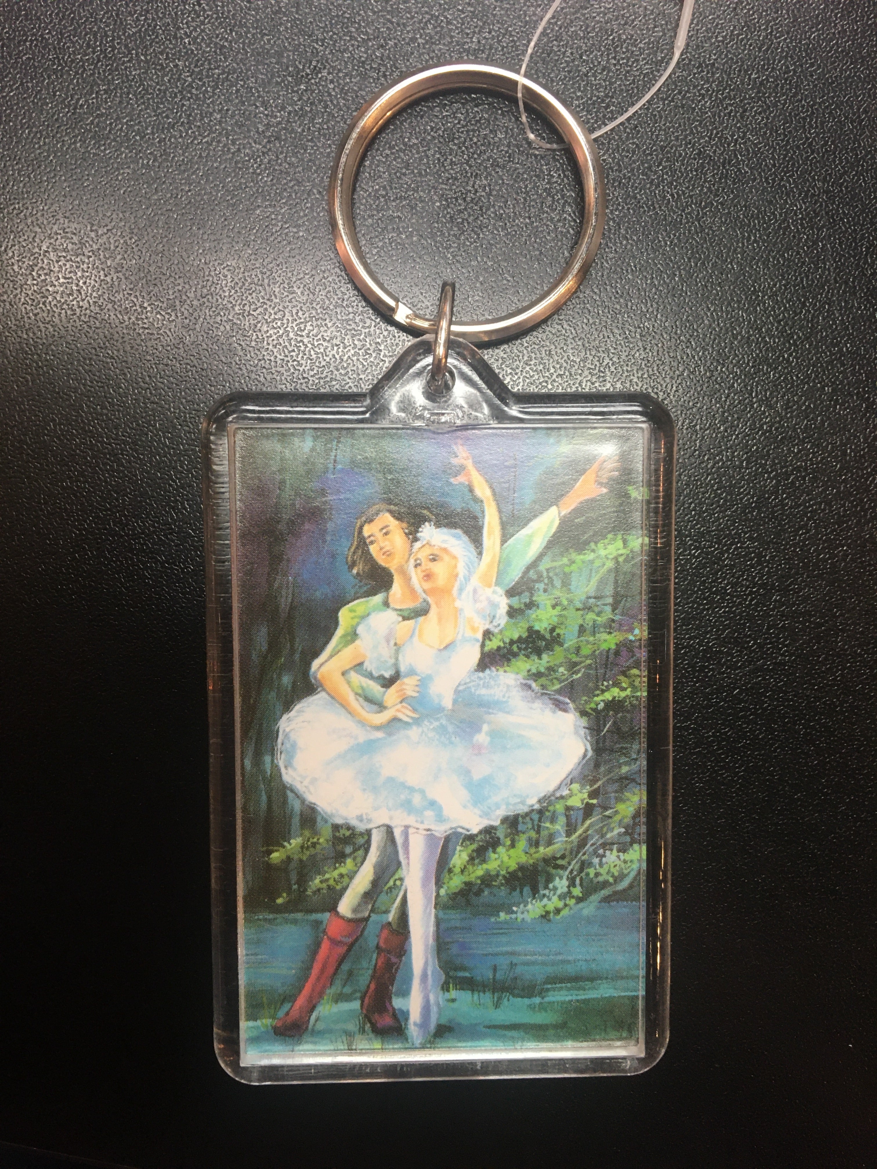 Swan Lake Keychain