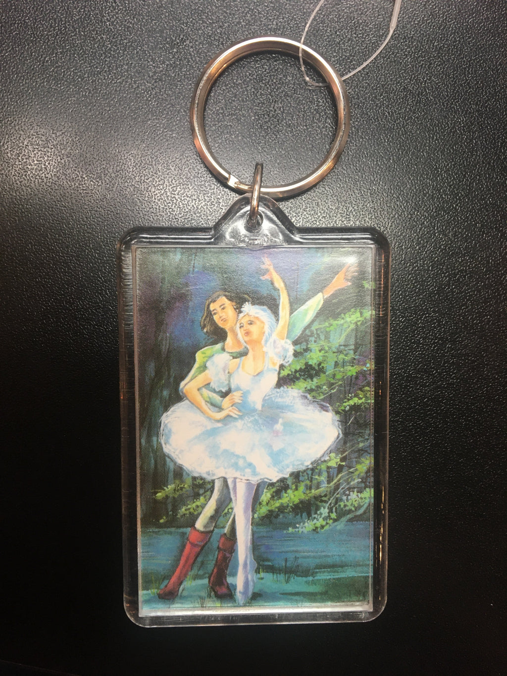 Swan Lake Keychain