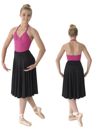 Mirella Black Circle Skirt