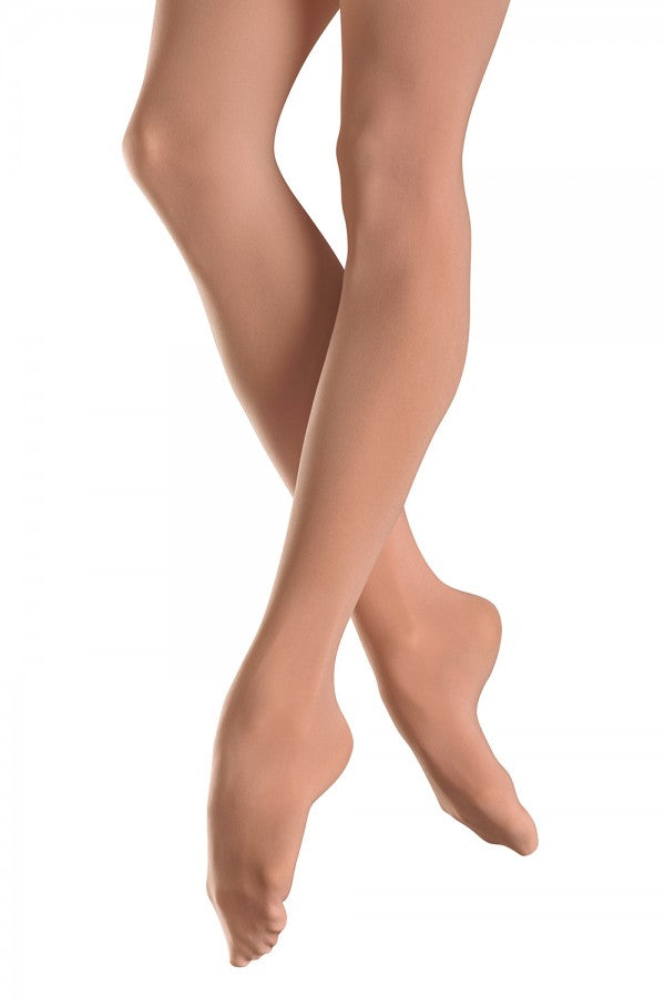 Bloch Girl's Contoursoft Footed Tight